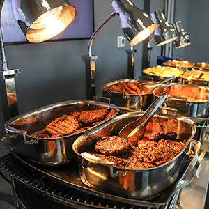 Premium food option available