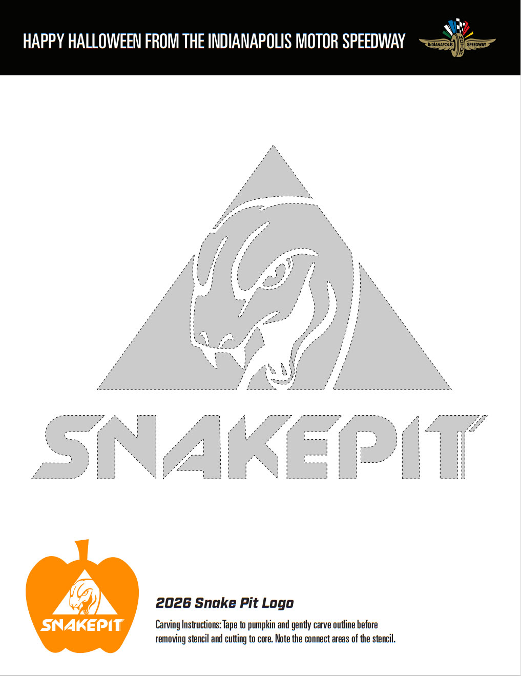 2026 Snake Pit Logo Template
