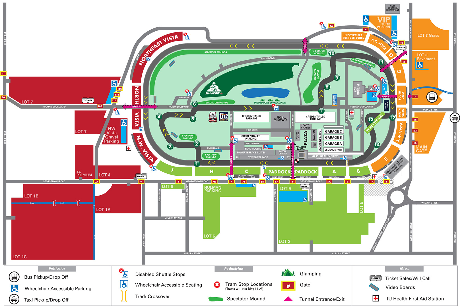 Red Bull Air Race Indianapolis Parking & Camping